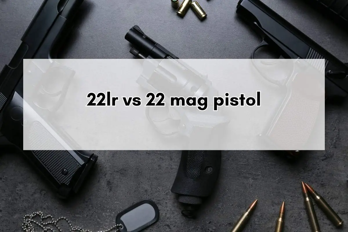 22lr vs 22 mag pistol